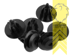 mit Emblemaufnahme, schwarz glänzend, ABS Kunststoff, Eintragungsfrei / als Ersatzteil verwendbar