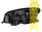 Xenon, HID, schwarz, nur passend für Fahrzeuge mit original Halogen Scheinwerfern, elektrisch verstellbar - Stellmotor integriert, Eintragungsfrei / mit E-Prüfzeichen