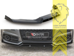 schwarz glänzend, ABS Kunststoff, Eintragungsfrei / mit ABE