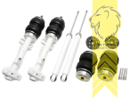 11,5L Tank chrom / ViAir Kompressor chrom, fest, weiss, nicht passend für Compact, nicht passend für M3, Stahl verzinkt, Eintragungspflichtig / Teilegutachten wird nach Kauf spezifisch ausgestellt