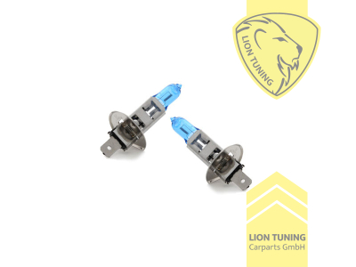 Halogen, 6000K, H1, 55W, Scheinwerfer, 12 V, Eintragungsfrei / mit E-Prüfzeichen