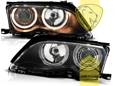 Halogen, schwarz, gelb Halogen, Abblendlicht H7 / Fernlicht H7, Blinkerbirnen BAU15S, elektrisch verstellbar - Stellmotor integriert, Eintragungsfrei / mit E-Prüfzeichen