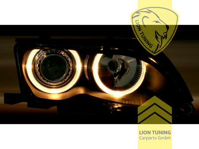 Halogen, schwarz, gelb Halogen, Abblendlicht H7 / Fernlicht H7, Blinkerbirnen BAU15S, elektrisch verstellbar - Stellmotor integriert, Eintragungsfrei / mit E-Prüfzeichen