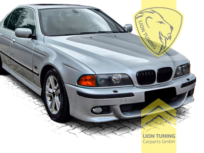 auch passend für M5 und M-Paket Stoßstangen aus dem Zubehör, passend für die Original BMW M5 und M-Paket Stoßstange, PP Kunststoff, für Fahrzeuge mit PDC, Eintragungsfrei / als Ersatzteil verwendbar