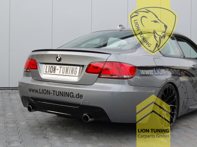 links und rechts, passend für unsere Artikelnummer 7108 und 7109, auch passend für die original E92 / E93 M-Paket Stoßstange, PP Kunststoff, schwarz - lackierfähig, Eintragungsfrei / als Ersatzteil verwendbar