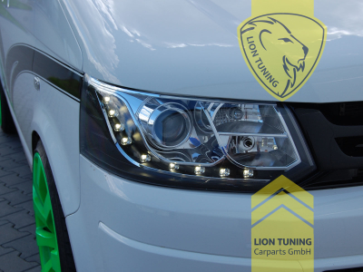 Halogen, schwarz, Abblendlicht und Fernlicht in einer Linse H7, Blinkerbirnen BAU15S, elektrisch verstellbar - Stellmotor integriert, Eintragungsfrei / mit E-Prüfzeichen, Eintragungsfrei / mit R87 Zulassung als Tagfahrlicht