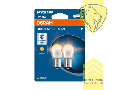 Halogen, BAU15S, BAU15S - versetzte Pins, geeignet für Frontblinker, Frontscheinwerfer und Rückleuchten, 21W, Blinker, 12 V, Eintragungsfrei / mit E-Prüfzeichen