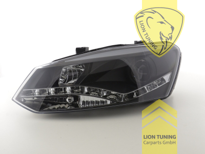 Halogen, schwarz, Abblendlicht H7 / Fernlicht H1, Blinkerbirnen BAU15S, elektrisch verstellbar - Stellmotor wird vom Original übernommen, Eintragungsfrei / mit E-Prüfzeichen, Eintragungsfrei / mit R87 Zulassung als Tagfahrlicht