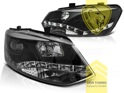 Halogen, schwarz, Abblendlicht H7 / Fernlicht H1, Blinkerbirnen BAU15S, elektrisch verstellbar - Stellmotor wird vom Original übernommen, Eintragungsfrei / mit E-Prüfzeichen, Eintragungsfrei / mit R87 Zulassung als Tagfahrlicht