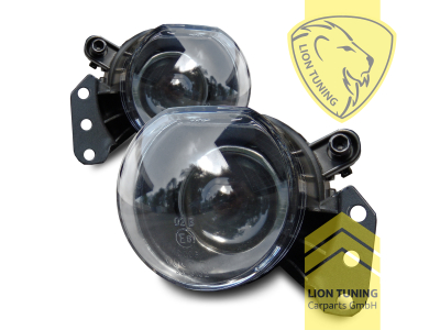 NUR passend für Sport Optik Stoßstange (Nicht M Paket), Halogen, schwarz, passend für unsere Art.: 5514, 5515, 5505, 5027, 2184, 2064, HB4, Eintragungsfrei / mit E-Prüfzeichen