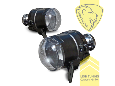 NUR passend für Sport Optik Stoßstange (Nicht M Paket), Halogen, schwarz, passend für unsere Art.: 5514, 5515, 5505, 5027, 2184, 2064, HB4, Eintragungsfrei / mit E-Prüfzeichen