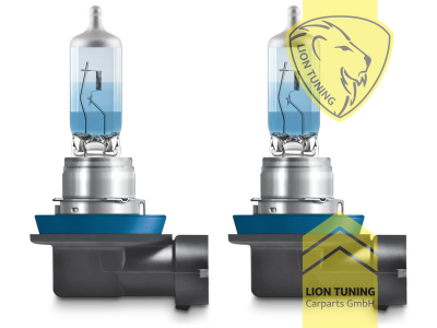 Halogen, 5000K, H11, 55W, Scheinwerfer, 12 V, Eintragungsfrei / mit E-Prüfzeichen