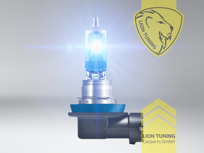 Halogen, 5000K, H11, 55W, Scheinwerfer, 12 V, Eintragungsfrei / mit E-Prüfzeichen