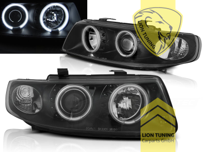Halogen, schwarz, weiß LED, Abblendlicht H1 / Fernlicht H1, Blinkerbirnen BAU15S, elektrisch verstellbar - Stellmotor wird vom Original übernommen, Eintragungsfrei / mit E-Prüfzeichen