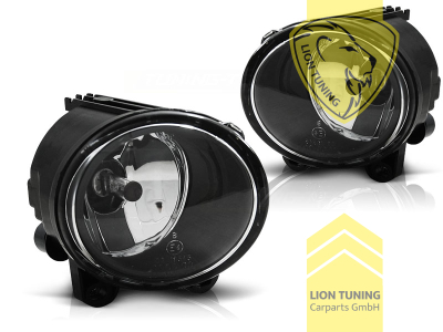 Halogen, schwarz, nur passend für Fahrzeuge mit M-Paket Stoßstange, HB4, Eintragungsfrei / mit E-Prüfzeichen