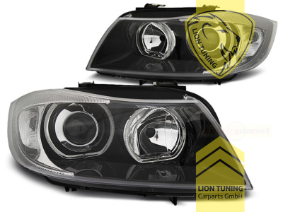 Halogen, schwarz, weiß LED, Abblendlicht H7 / Fernlicht H7, Blinkerbirnen BAU15S, elektrisch verstellbar - Stellmotor wird vom Original übernommen, Eintragungsfrei / mit E-Prüfzeichen