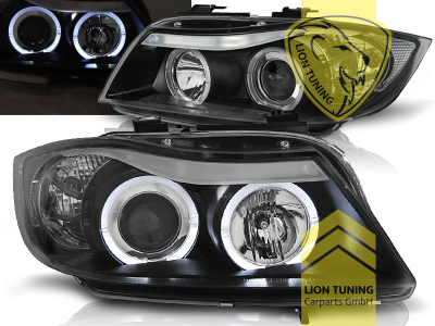 Halogen, schwarz, weiß LED, Abblendlicht H7 / Fernlicht H1, Blinkerbirnen BAU15S, elektrisch verstellbar - Stellmotor wird vom Original übernommen, Eintragungsfrei / mit E-Prüfzeichen