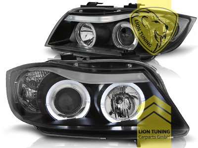 Halogen, schwarz, weiß LED, Abblendlicht H7 / Fernlicht H1, Blinkerbirnen BAU15S, elektrisch verstellbar - Stellmotor wird vom Original übernommen, Eintragungsfrei / mit E-Prüfzeichen