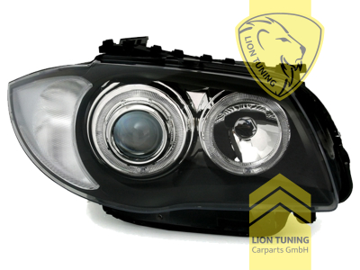 Halogen, schwarz, weiß LED, Abblendlicht H7 / Fernlicht H7, Blinkerbirnen BAU15S, elektrisch verstellbar - Stellmotor wird vom Original übernommen, Eintragungsfrei / mit E-Prüfzeichen