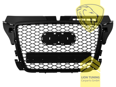 schwarz matt, Passend für alle Ausstattungsvarianten, ABS Kunststoff, Eintragungsfrei / als Ersatzteil verwendbar