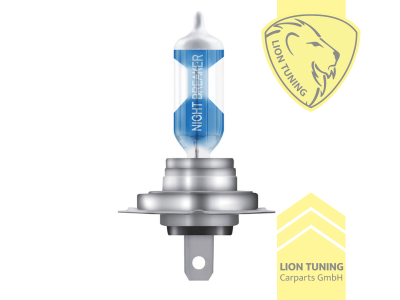 Halogen, 3500K, H7, 55W, Scheinwerfer, 12 V, Eintragungsfrei / mit E-Prüfzeichen