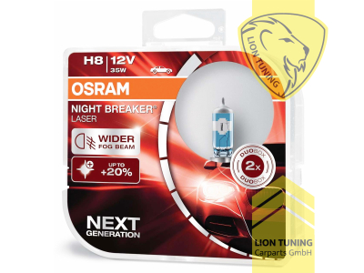 Halogen, 3500K, H8, 35W, Scheinwerfer, 12 V, Eintragungsfrei / mit E-Prüfzeichen