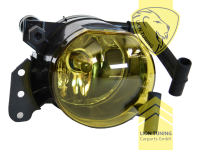 NUR passend für Sport Optik Stoßstange (Nicht M Paket), Halogen, gelb, passend für unsere Art.: 5514, 5515, 5505, 5027, 2184, 2064, HB4, Eintragungsfrei / mit E-Prüfzeichen