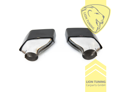 schwarz, Edelstahl