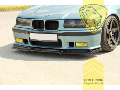 schwarz glänzend, Nur passend für M-Paket oder M3 Stoßstange in Verbindung mit den Original BMW oder Zubehör GT Ecken, Teilenummer 51 11 2 264 030- rechts, 51 11 2 264 029-links, ABS Kunststoff, Eintragungsfrei / mit ABE