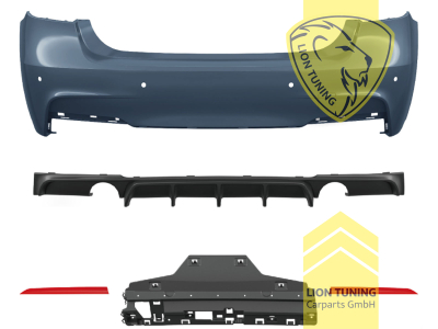 Ersatzteile von äquivalenter Qualität für die Besitzer des Fahrzeugs (entspr. EU-Verordnung 46/2010), PP Kunststoff, grundiert, für Fahrzeuge mit PDC