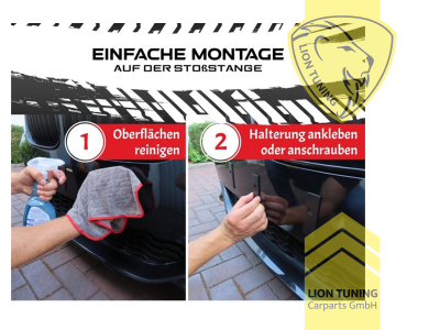 für 3D Kennzeichen, für 2 Kennzeichen