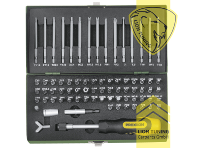 für 1/4 Zoll Vierkantantrieb (6,3 mm), silber, 1/4 Zoll, Proxxon, Chrom-Vanadium-Stahl