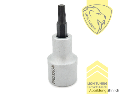 für 1/2 Zoll Vierkantantrieb (12,5 mm), VZ 5, Chrom-Vanadium-Stahl, 55 mm