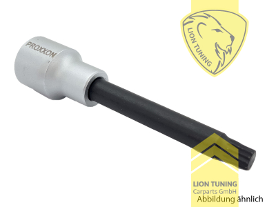 für 1/2 Zoll Vierkantantrieb (12,5 mm), VZ 6, Chrom-Vanadium-Stahl, 100 mm