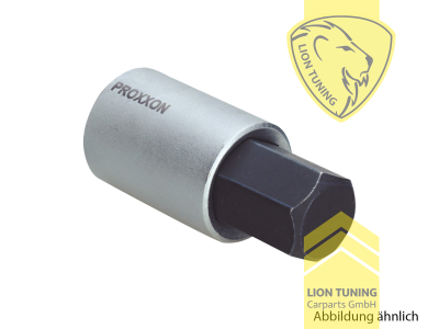 für 1/2 Zoll Vierkantantrieb (12,5 mm), HX 17, Chrom-Vanadium-Stahl, 55 mm