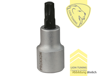 für 1/2 Zoll Vierkantantrieb (12,5 mm), TX 20, Chrom-Vanadium-Stahl, 55 mm