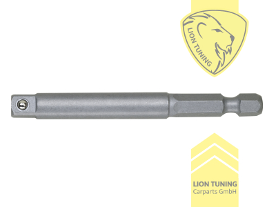 für 1/4 Zoll Vierkantantrieb (6,3 mm), Chrom-Vanadium-Stahl