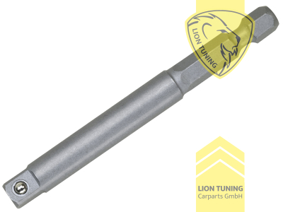 für 1/4 Zoll Vierkantantrieb (6,3 mm), Chrom-Vanadium-Stahl