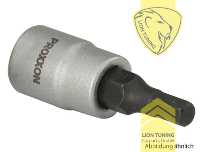 für 1/4 Zoll Vierkantantrieb (6,3 mm), HX 3, Chrom-Vanadium-Stahl