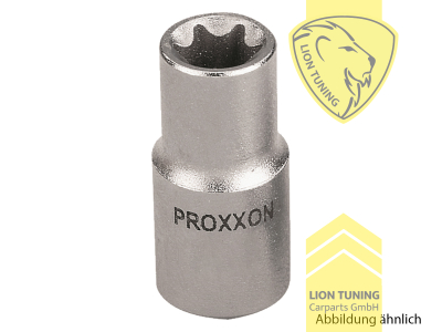 für 1/4 Zoll Vierkantantrieb (6,3 mm), E 4, Chrom-Vanadium-Stahl