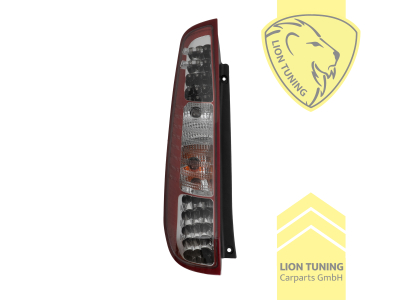 LED, rot, weiss, nur passend für 3-Türer, Blinkerbirnen BAU15S, Eintragungsfrei / mit E-Prüfzeichen