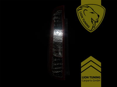 LED, rot, weiss, nur passend für 3-Türer, Blinkerbirnen BAU15S, Eintragungsfrei / mit E-Prüfzeichen