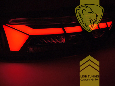 LED, schwarz, smoke, nur für Fahrzeuge mit werksseitig verbauten LED Rückleuchten, Eintragungsfrei / mit E-Prüfzeichen
