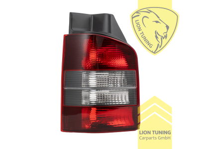 für Fahrzeuge mit Hecktüren, Halogen, rot, schwarz, Blinkerbirnen BAU15S, Eintragungsfrei / mit E-Prüfzeichen