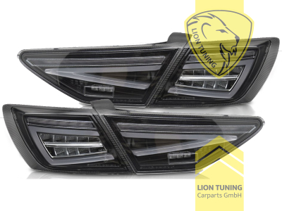 LED, mit LED Blinker, dynamischer LED Blinker, schwarz, nur passend bei Fahrzeugen mit Original Halogen Rückleuchten, Eintragungsfrei / mit E-Prüfzeichen