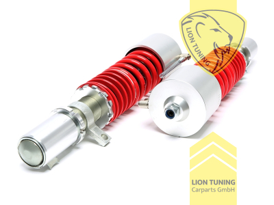 nur passend bei Rennsportfedern mit 60mm, nur passend für 22mm Schaft der Kolbenstange, Aluminium, Eintragungspflichtig / Teilegutachten liegt bei
