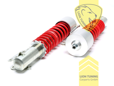nur passend bei Rennsportfedern mit 60mm, nur passend für 22mm Schaft der Kolbenstange, Aluminium, Eintragungspflichtig / Teilegutachten liegt bei