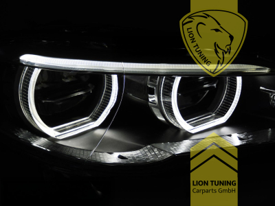 LED, schwarz, nur passend für Fahrzeuge mit original XENON Scheinwerfern, nicht für Fahrzeuge mit Kurvenlicht, nicht für Fahrzeuge mit AFS oder Night Vision, inkl. LED Tagfahrlicht, LED Abblendlicht / LED Fernlicht, Eintragungsfrei / mit E-Prüfzeichen, Eintragungsfrei / mit R87 Zulassung als Tagfahrlicht