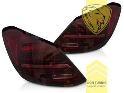 LED, mit LED Blinker, dynamischer LED Blinker, rot, nur passend bei Fahrzeugen mit Original Halogen Rückleuchten, Eintragungsfrei / mit E-Prüfzeichen