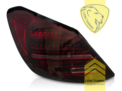 LED, mit LED Blinker, dynamischer LED Blinker, rot, nur passend bei Fahrzeugen mit Original Halogen Rückleuchten, Eintragungsfrei / mit E-Prüfzeichen